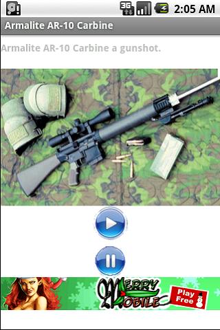 Armalite AR-10 Carbine Android Entertainment