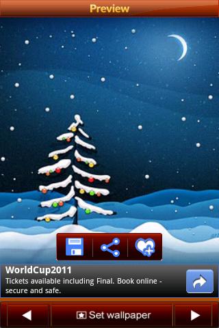 2011 Christmas2 Wallpapers Android Entertainment