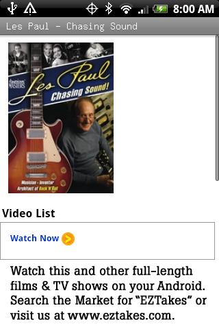 Les Paul – Chasing Sound Android Entertainment