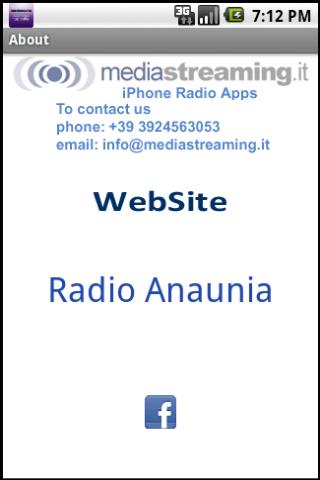 Radio Anaunia Android Entertainment