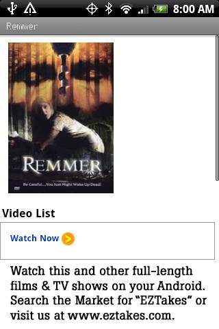 Remmer Movie Android Entertainment