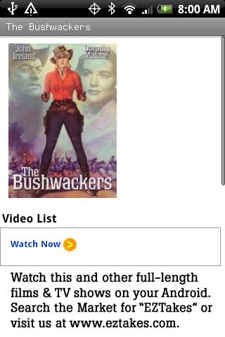 The Bushwackers Movie Android Entertainment