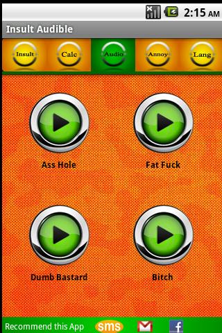 Insult Thesaurus Android Entertainment