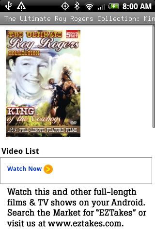 Roy Rogers Collection P1 Android Entertainment