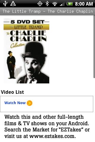 Charlie Chaplin Collection P5 Android Entertainment