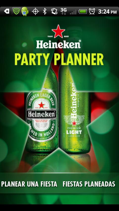 Party Planner de Heineken® Android Entertainment