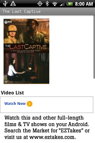 The Last Captive Shorts Android Entertainment