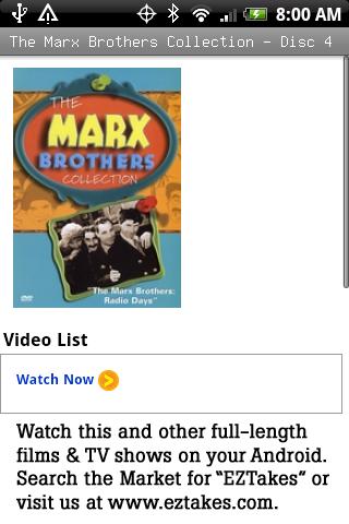 Marx Brothers Collection – V4 Android Entertainment