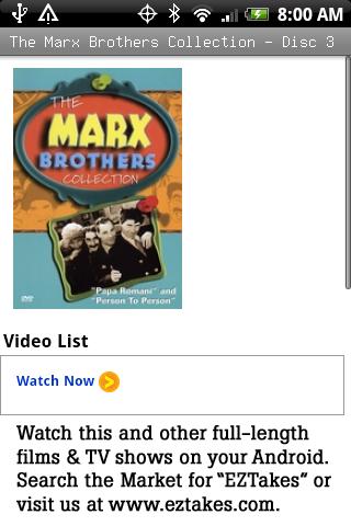 Marx Brothers Collection – V3 Android Entertainment