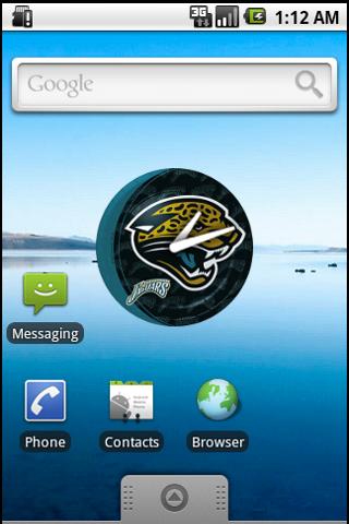 Jacksonville Jaguars Clock Android Entertainment