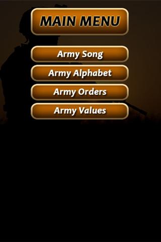 ARMY CREEDS & SONG App-Extras Android Entertainment