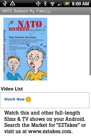 NATO Bombed My Family Android Entertainment