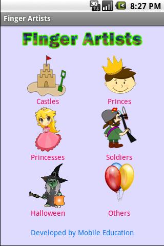 Finger Artists Android Entertainment