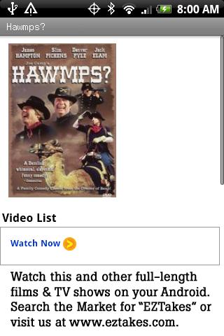Hawmps? Movie Android Entertainment