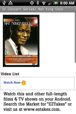 In Concert: Nat King Cole
