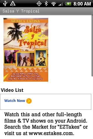 Salsa Y Tropical Android Entertainment