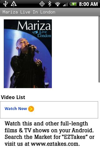 Mariza Live In London