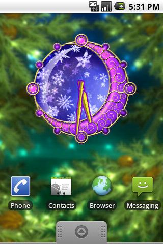 Christmas Clock Collection Android Entertainment