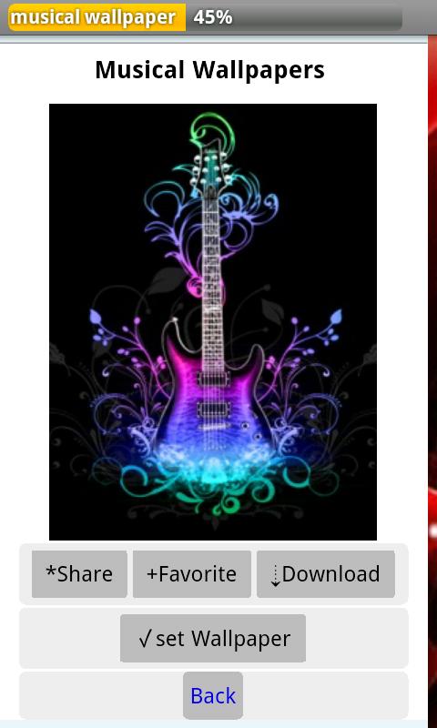 musical wallpaper Android Personalization