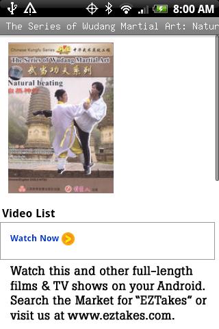 Wudang Martial Art: Beating Android Entertainment