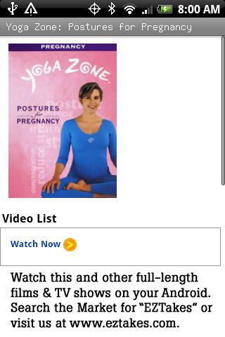 Yoga Zone: Postures Pregnancy Android Entertainment
