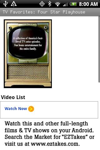 TV Favorites: 4 Star Playhouse Android Entertainment