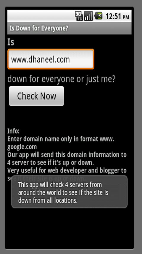 Down for everyone for just me?