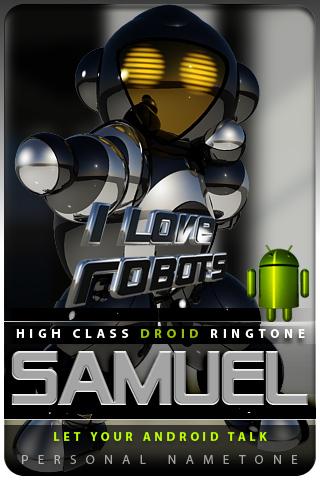 SAMUEL nametone droid Android Entertainment