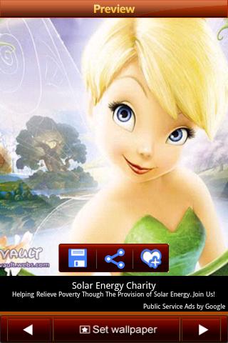 Tinkerbell series Wallpapers Android Entertainment
