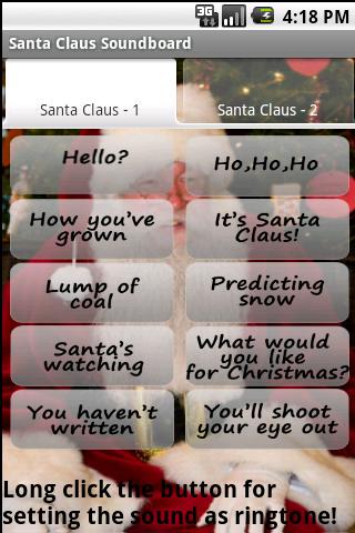 Santa Claus Soundboard Android Entertainment