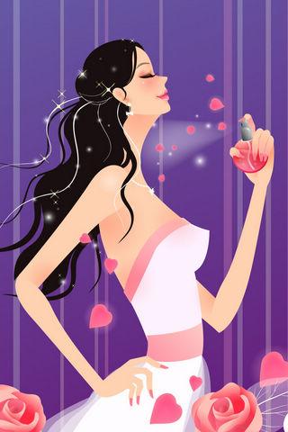 cartoon girl wallpapers Android Entertainment