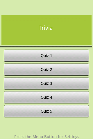 Cooking Trivia FREE Android Entertainment
