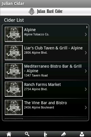 World’s #1 Hard Cider Finder Android Entertainment