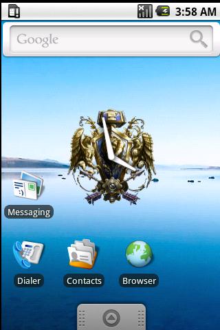WoW Alliance Clock Widget Android Entertainment