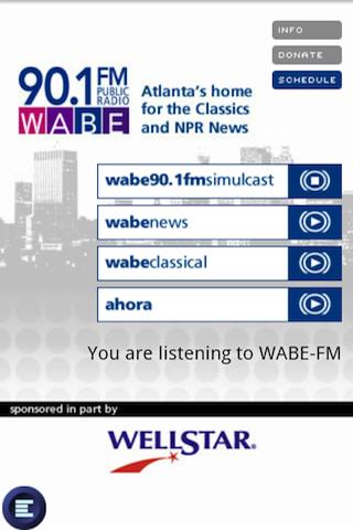 WABE 90.1 FM Android Entertainment