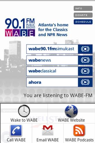 WABE 90.1 FM Android Entertainment