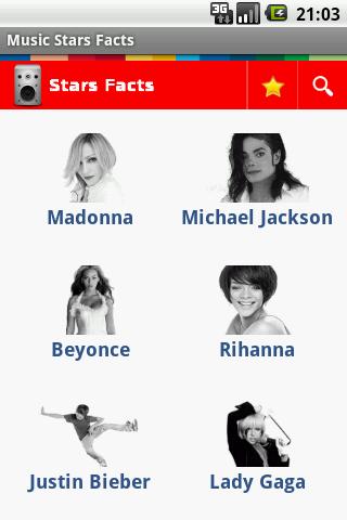 Music Stars Facts Android Entertainment