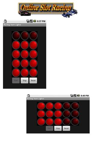 Racing Start Lights, App Android Entertainment