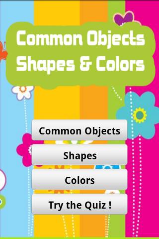 Flash Cards – Common Objects Android Entertainment