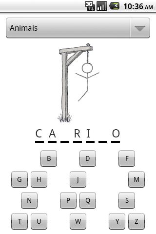 Jogo da Forca Android Entertainment