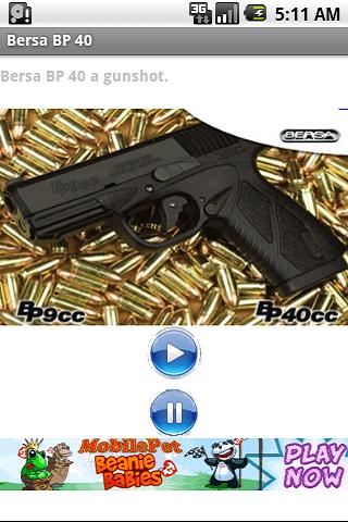 Bersa BP 40 Android Entertainment