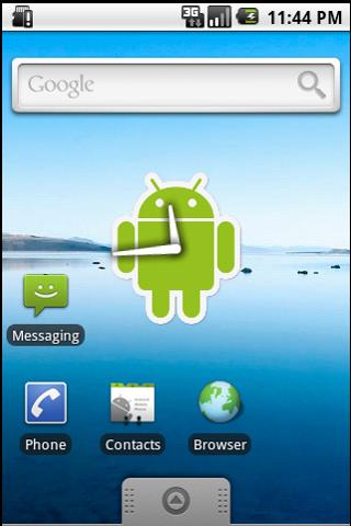 Andy the Android Clock Android Entertainment