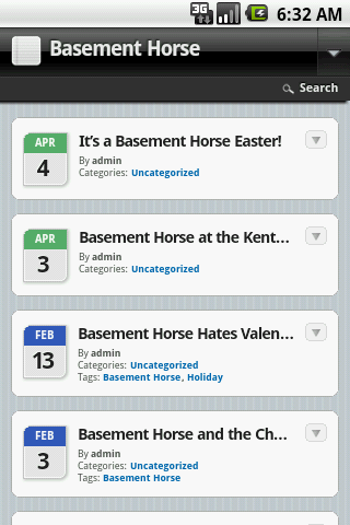 Basement horse Android Entertainment
