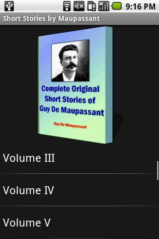 Short Stories by Maupassant