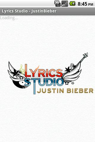 Justin Bieber Lyrics Studio Android Entertainment