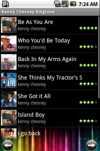 Kenny Chesney Ringtone Android Entertainment