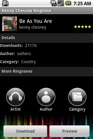 Kenny Chesney Ringtone Android Entertainment