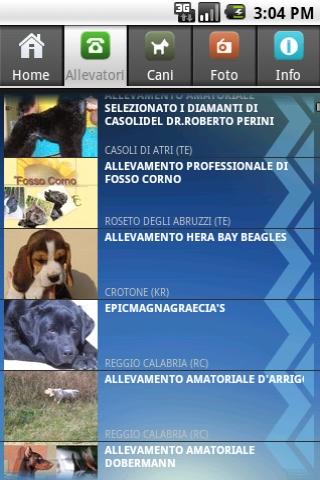 dogs puppies breeders in ITALY