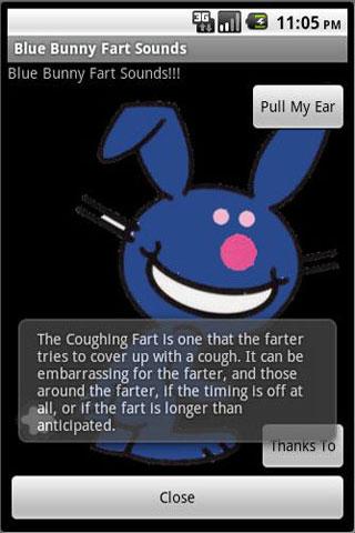 Blue Bunny Fart Sounds Android Entertainment