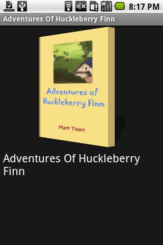 Adventures of Huckleberry Finn